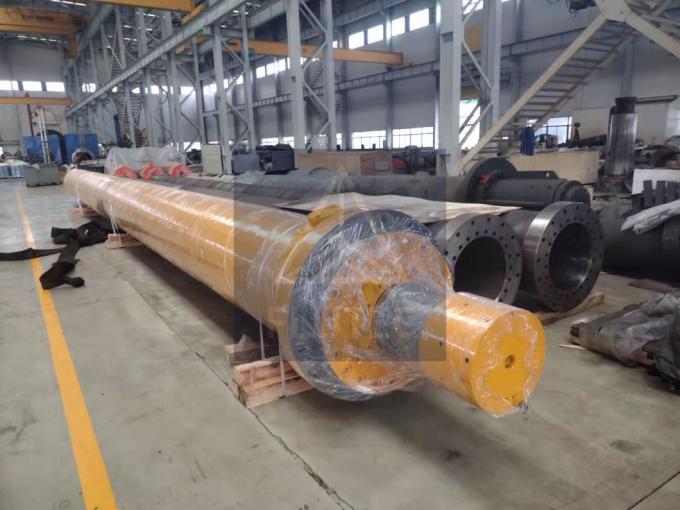 Flutec cilindros hidráulicos personalizados Peças hidráulicas de alta precisão para projetos de aço 4