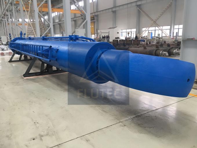 Flutec cilindros hidráulicos personalizados Peças hidráulicas de alta precisão para projetos de aço 7