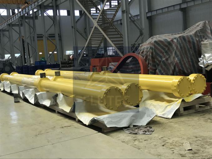 Flutec cilindros hidráulicos personalizados Peças hidráulicas de alta precisão para projetos de aço 11