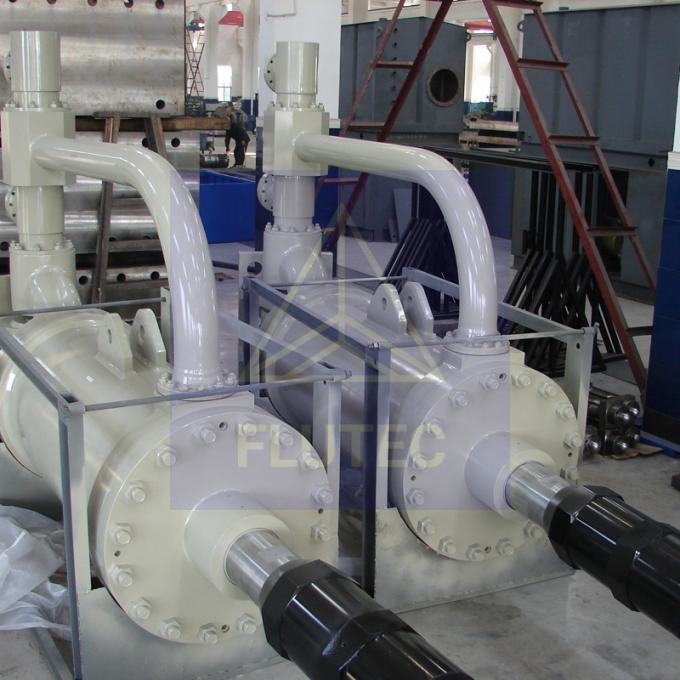 Servo motor cilindros hidráulicos de dupla ação feitos sob medida para máquinas têxteis 1