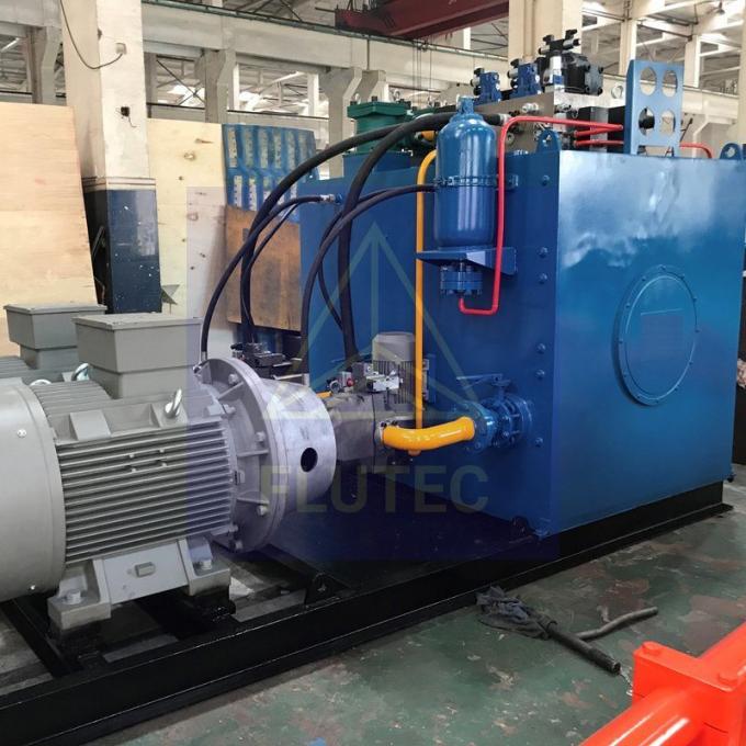Aço carbono cilindro hidráulico feito sob encomenda duplo para guincho de cabo 5