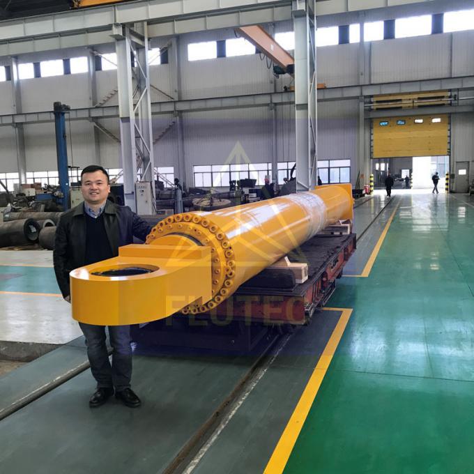 Cylindro hidráulico marítimo personalizado 40Mpa para imprensa hidráulica de forja 2