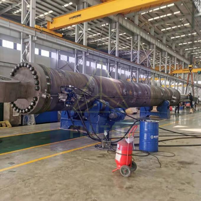 Tipo de pistão cilindro hidráulico marítimo de longo curso para máquinas pesadas offshore 2