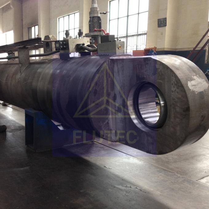 SGS cilindro hidráulico de longo curso de dupla ação Material de aço carbono marinho 1