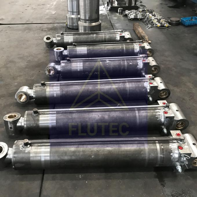 Pressão de ensaio 100% cilindro hidráulico para dragagem marítima 2