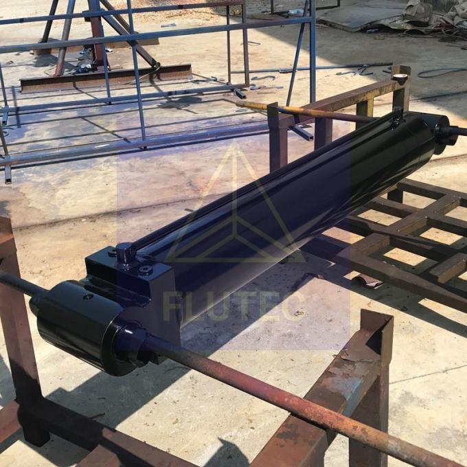 Pressão de ensaio 100% cilindro hidráulico para dragagem marítima 3