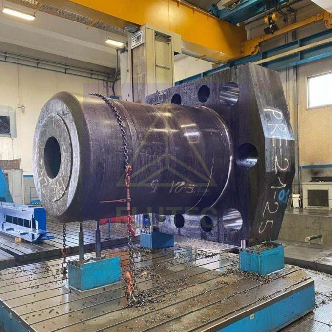 cilindro hidráulico de grande dilatação de alta pressão para máquina de extrusão de 5000 toneladas 0