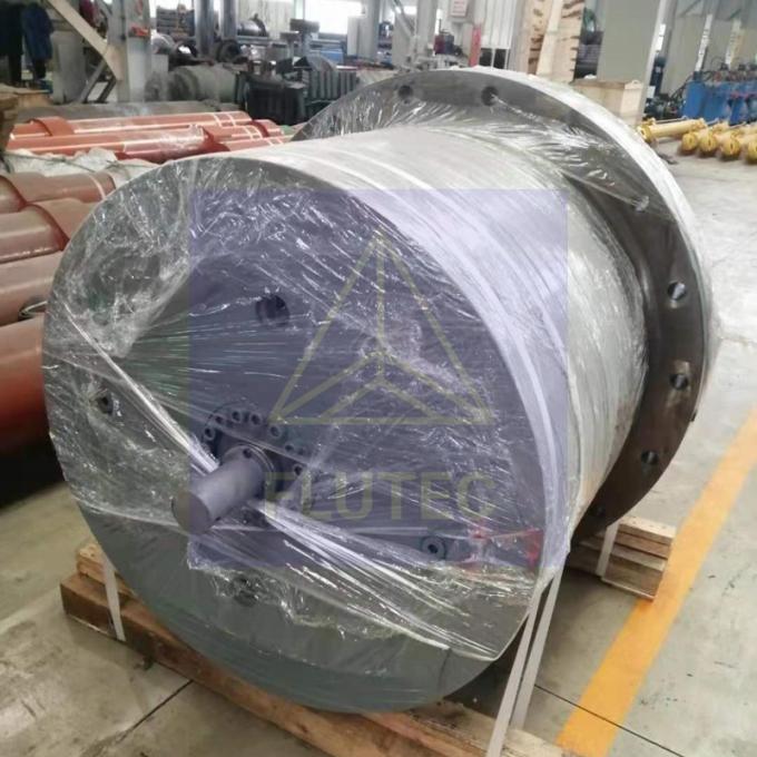 100% de ensaio de pressão 1500ton Press cilindro hidráulico grande furo 0