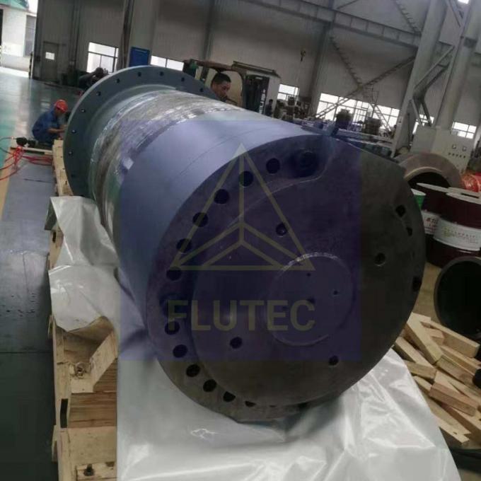 Aço carbono de cilindro hidráulico de grande cilindrada de 1500 toneladas para a indústria de mineração 1