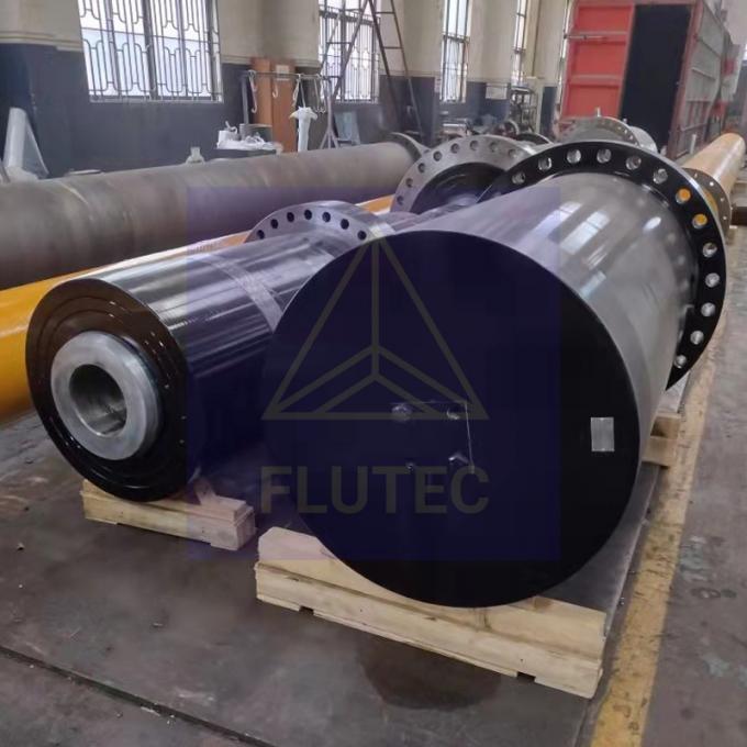 Flutec cilindro hidráulico de grande dilatação de corte de longo curso 2