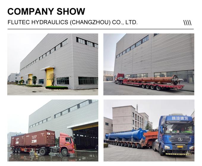 OEM cilindro hidráulico industrial imperial para indústria pesada 6