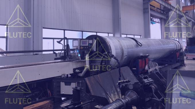 Material de aço carbono de dupla ação de 50 toneladas cilindro de elevação hidráulica 1