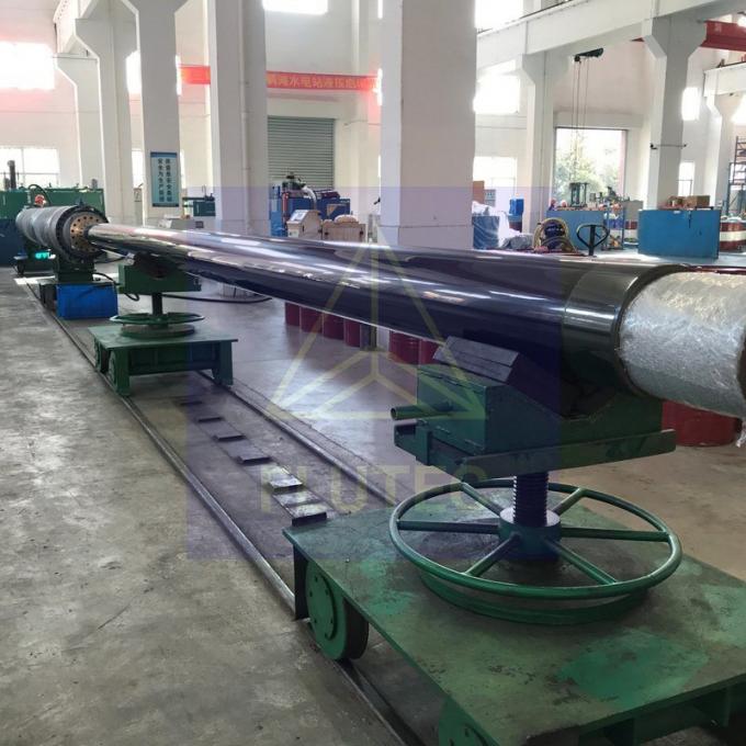 Acero carbono cilindro hidráulico de longo curso para usina hidrelétrica barragem de água 2