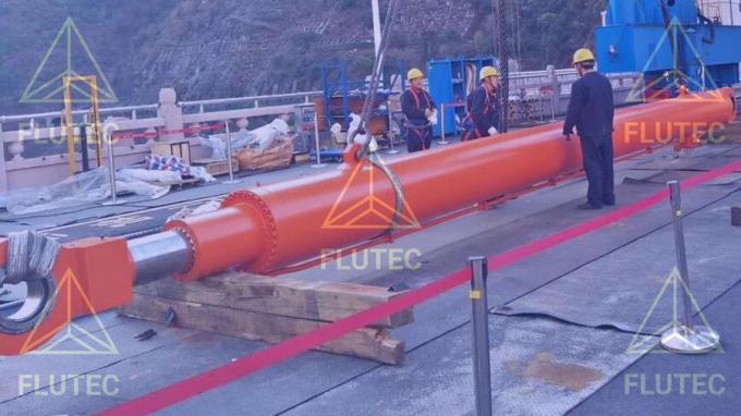 Círculo hidráulico tipo moinho de cabeça para porta de barragem / porta de vazamento 1
