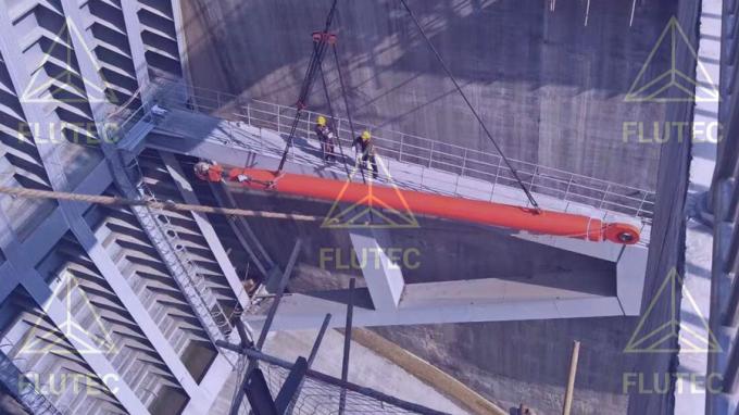 Círculo hidráulico tipo moinho de cabeça para porta de barragem / porta de vazamento 3