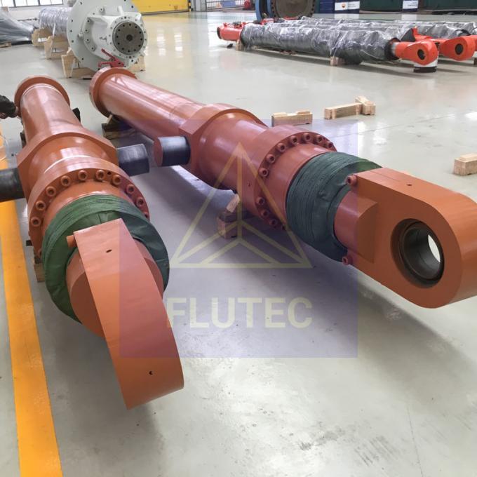 Cylindro hidráulico de longo curso feito sob medida para barragem de água 1
