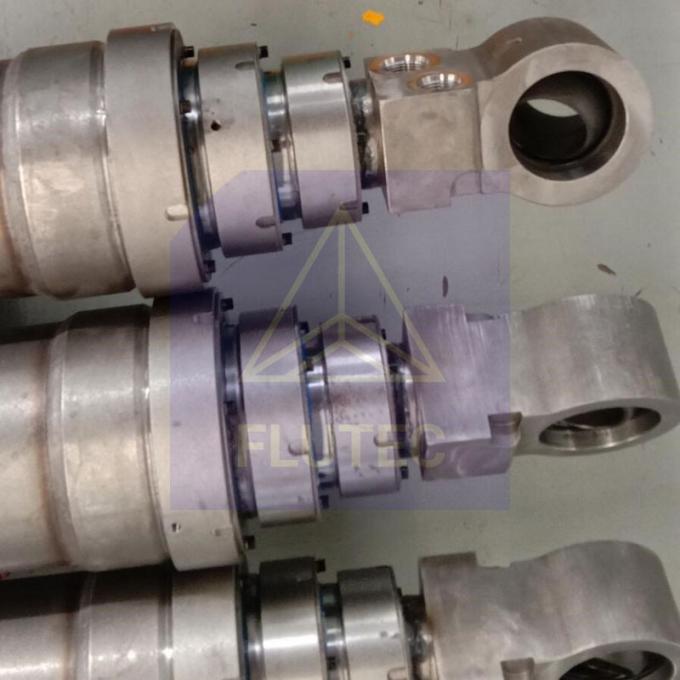 Flutec cilindro hidráulico telescópico de longo curso para camião de descarga 2