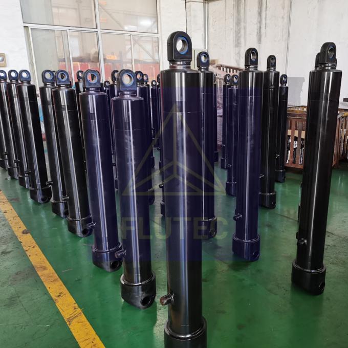 Telescópica customizada cilindro de prensagem hidráulica para plataforma de descarga 0