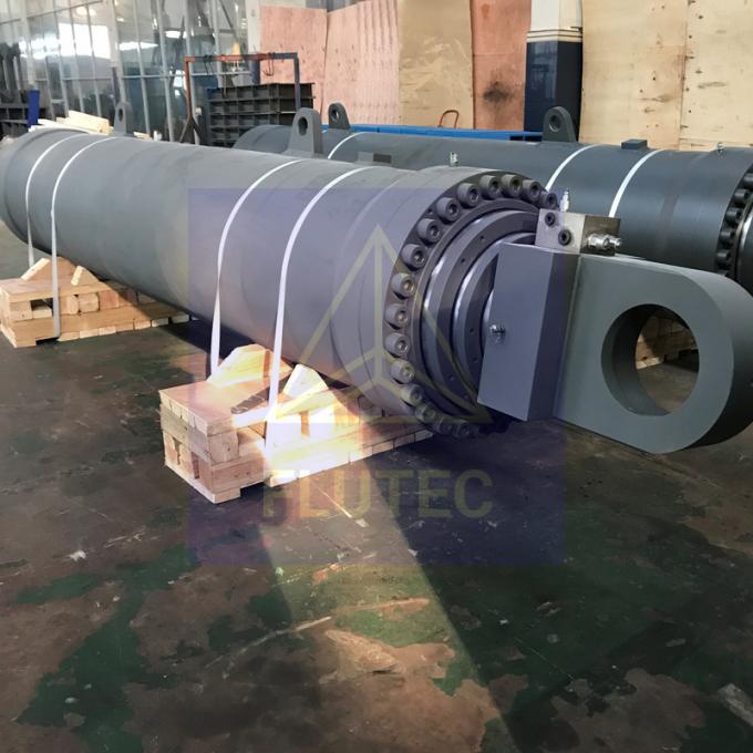 Telescópica Custom cilindros hidráulicos aço carbono para plataformas de petróleo offshore 0