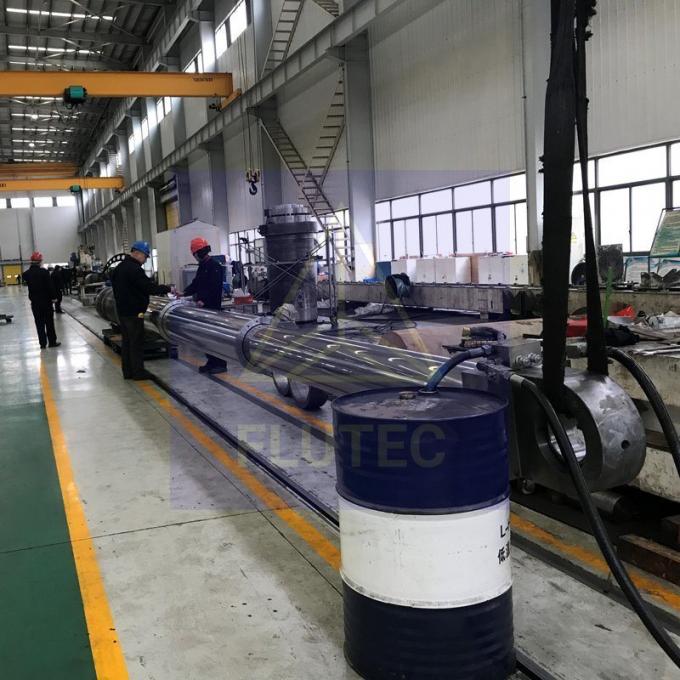 Telescópica Custom cilindros hidráulicos aço carbono para plataformas de petróleo offshore 1