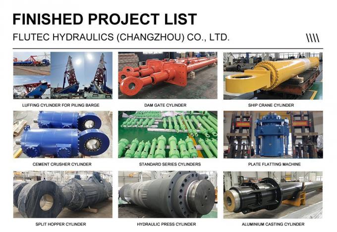 Rodas de pistão personalizadas revestidas de cerâmica de longo curso para cilindros offshore e marítimos 4
