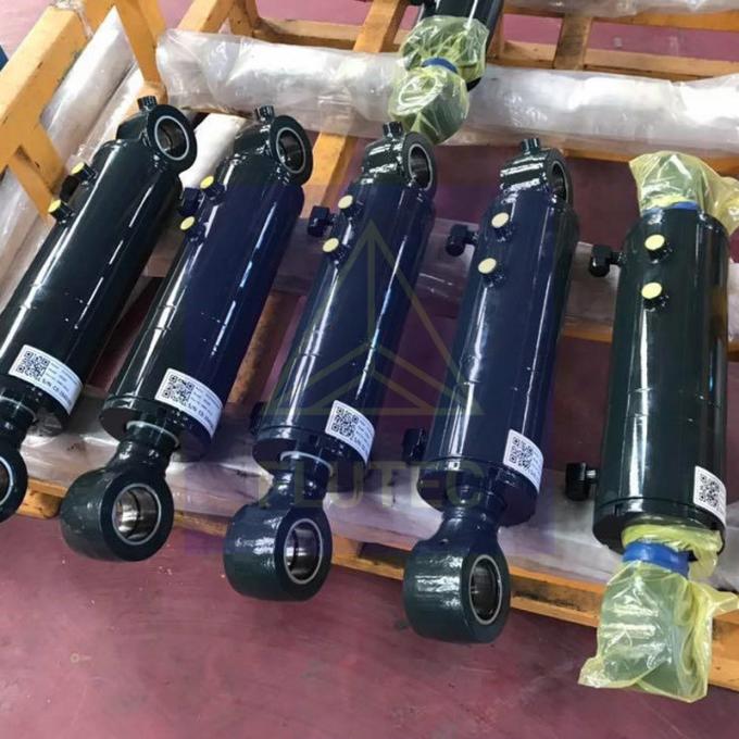 Equipamento móvel cilindro hidráulico de aço carbono de dupla ação tipo de pistão 2