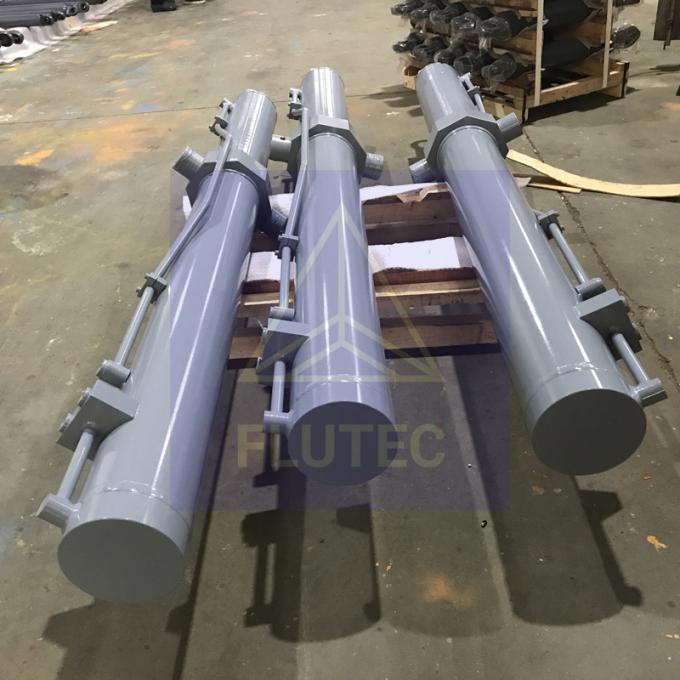 cilindro hidráulico de dupla ação personalizado para máquina de construção 2
