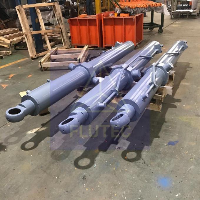 cilindro hidráulico de dupla ação personalizado para máquina de construção 0