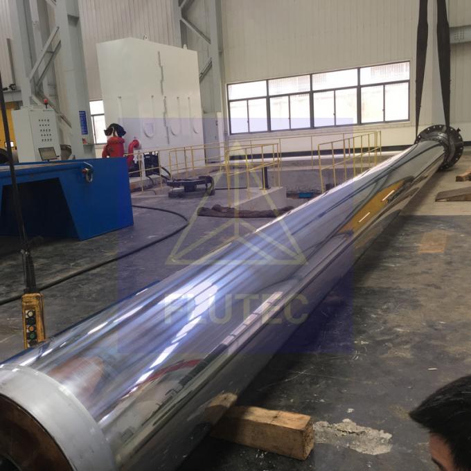 Tailer fabricado extra grande longa cromado bastão de pistão para cilindro hidráulico 0