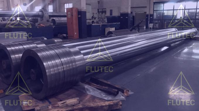 Ferro cilindro hidráulico pistão bastão de usinagem CNC personalização disponível 0