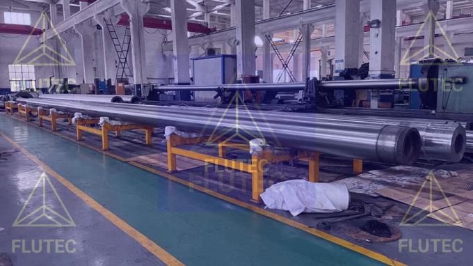 Ferro cilindro hidráulico pistão bastão de usinagem CNC personalização disponível 7