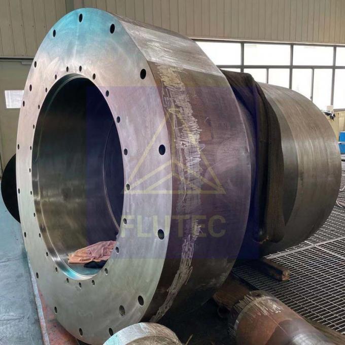 Revestimento personalizado cilindro de grande dilatação de 3500 toneladas para máquina de prensagem hidráulica 2