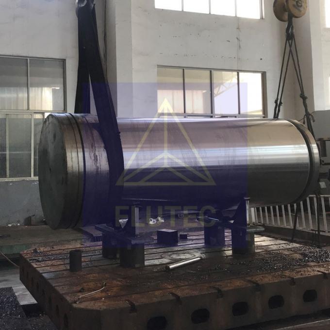 100% de ensaio de pressão cilindro de pressão hidráulica de dupla ação para 5000 toneladas de moldagem de metal 2
