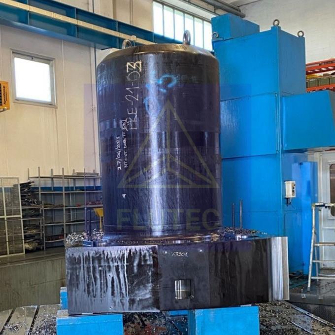 Tailer fabricado extra grande cilindro de extrusão hidráulica de imprensa para a indústria siderúrgica 4