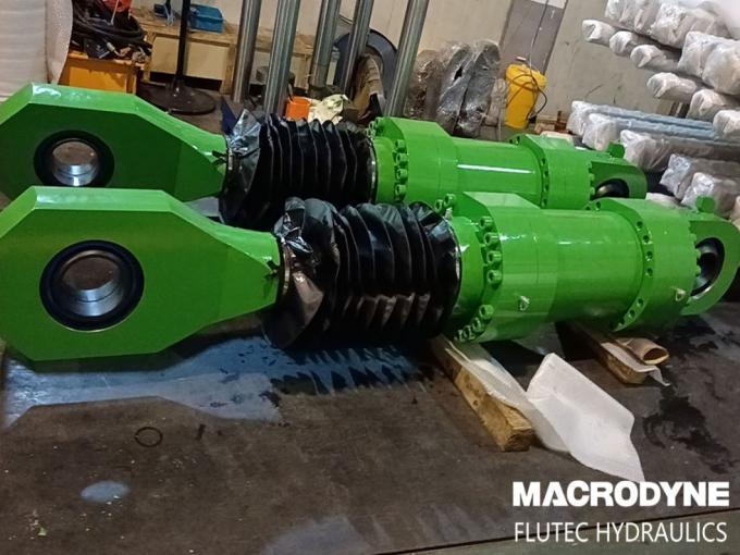 Tipo de pistão de cilindro hidráulico industrial de carga pesada para a indústria siderúrgica 0