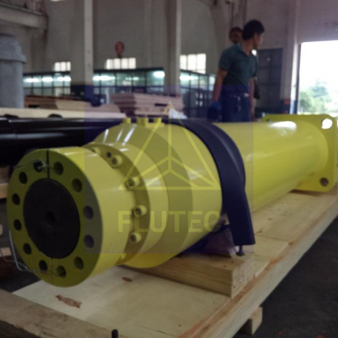 Press Push Industrial cilindro hidráulico para baler hidráulico certificado SGS 4