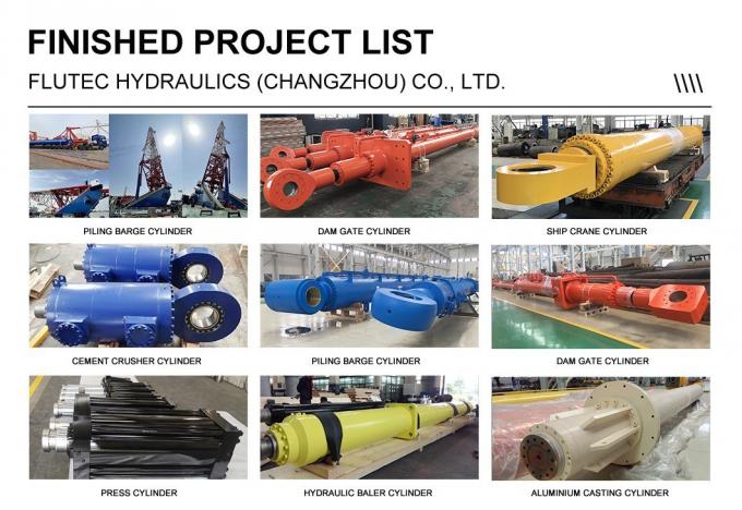ISO 6022 Círculo hidráulico industrial padrão para máquina de corte 4