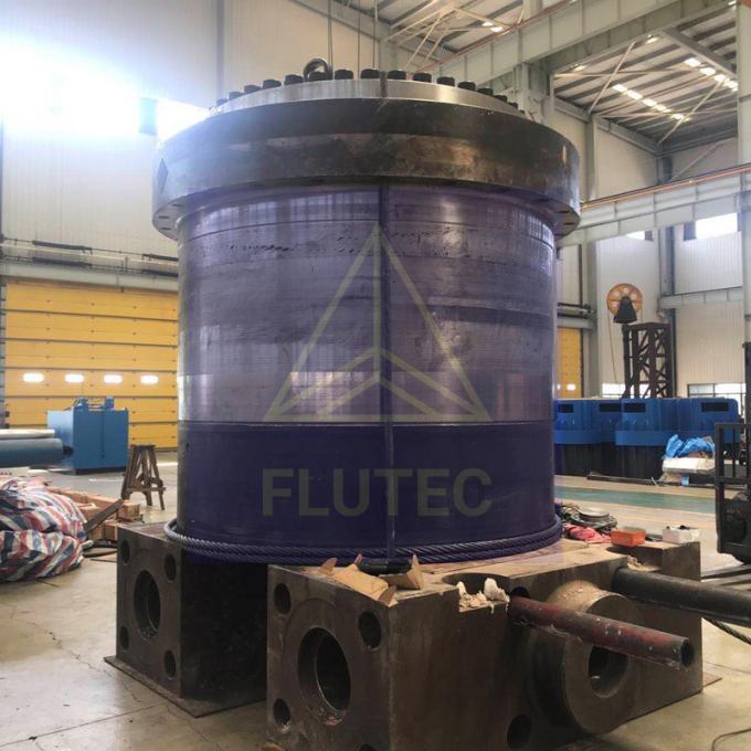 cilindro de pressão de grande dilatação de alta pressão para máquina de corte hidráulica 7