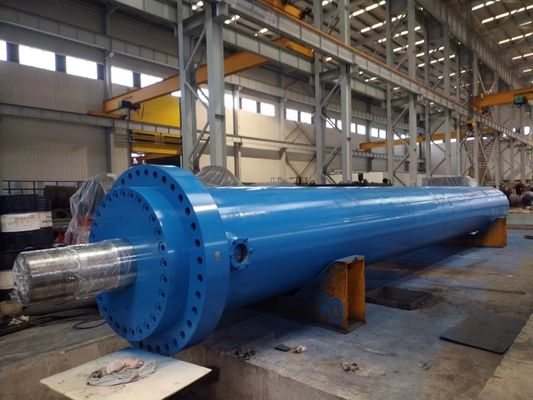 Cylinder de puxa hidráulica personalizado de 1500 toneladas para banco de puxa hidráulica a frio