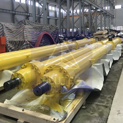 Estação hidroeléctrica cilindro hidráulico para porta de barragem Tipo de pistão