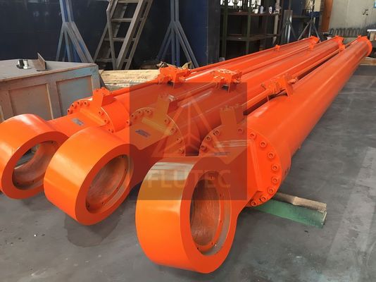 Cilindro hidráulico personalizado para porta de barragem / usina hidrelétrica de alta eficiência