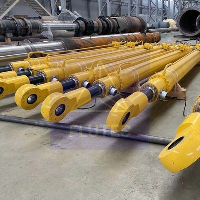 Rodas de ligação cilindro hidráulico para porta de barragem pistão ABS homologado