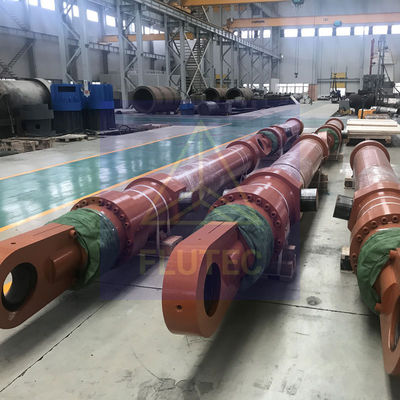 Cylindro hidráulico de longo curso feito sob medida para barragem de água