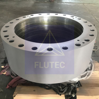 China Custom Large Bore Machined Cylinder Gland Ring para Prensa Hidráulica