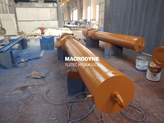 Fabricação de cilindros de óleo de pressão hidráulica industriais pesados