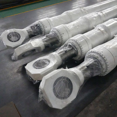 cilindro de pistão cilindro hidráulico de dupla ação personalizado para barragem grande