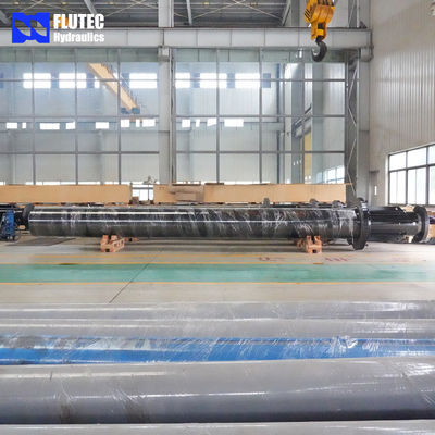 cilindro hidráulico marítimo de dupla ação para equipamentos offshore com certificado ABS