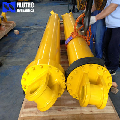 Pisto 50 toneladas Jacking Custom cilindros hidráulicos Boa estabilidade